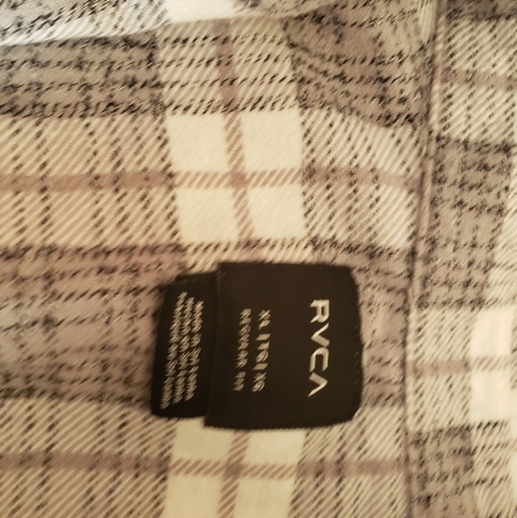 RCVA Flannel Shirt XL Brand New - Picture 4 of 4